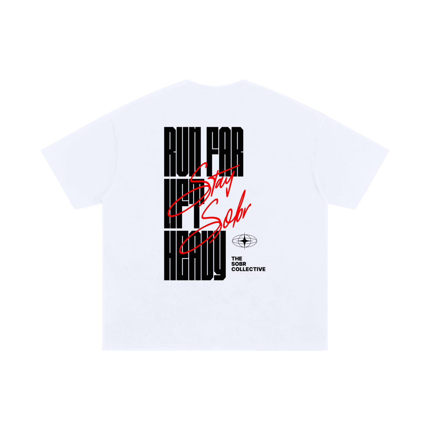 Run Far Lift Heavy White